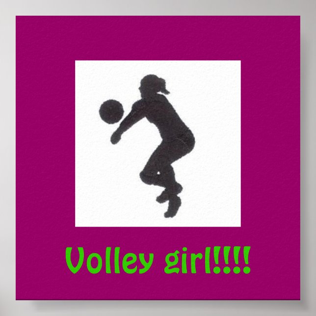 Volley girl!!!! poster (Front)