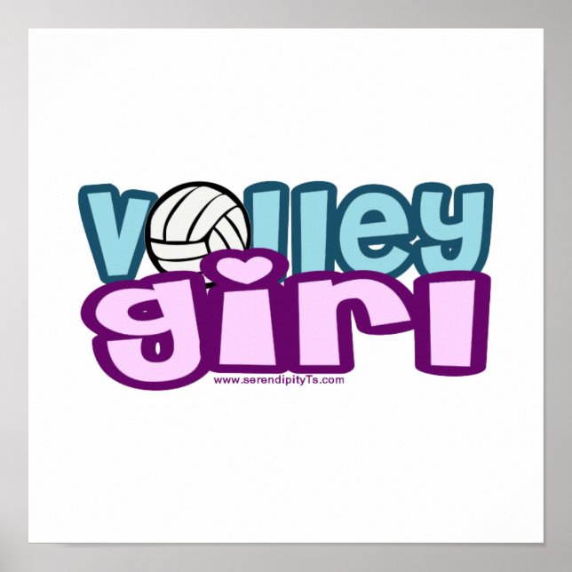 Volley Girl Poster (Front)