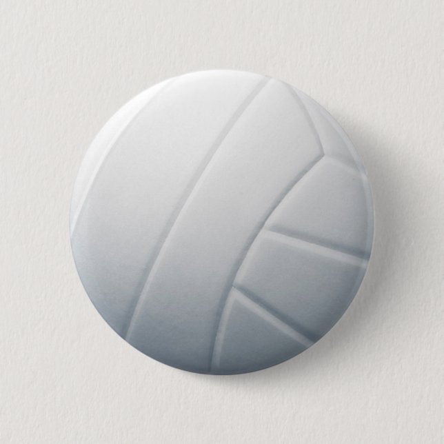 volleyball 6 cm round badge (Front)