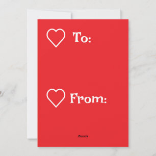 Volleyball Ace Kids Classroom Valentine Holiday Card