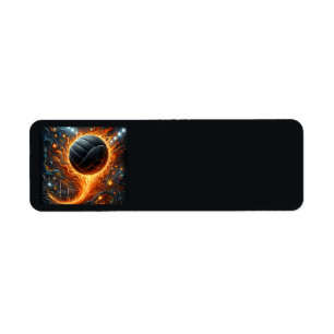 Volleyball Address Labels