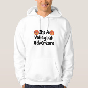 Volleyball adventure - Custom volleyball team Hoodie