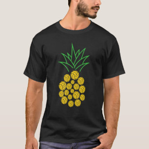 volleyball ananas girls love volleyball best fun b T-Shirt