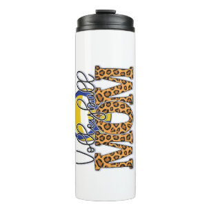 Volleyball and Football Mum Mum Mother's Thermal Tumbler