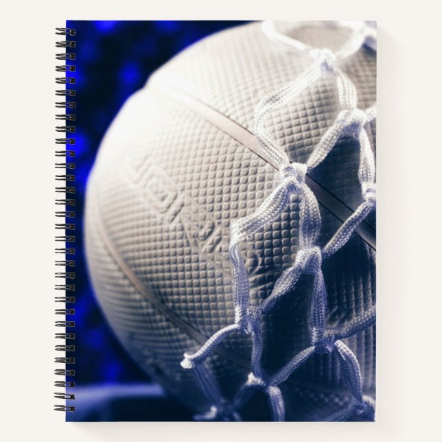 Volleyball and Net Team Coach Notebook (Front)
