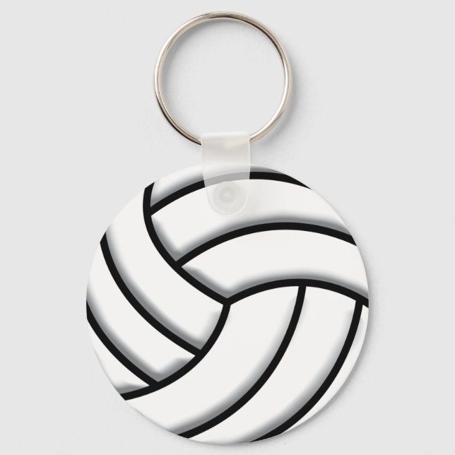 Volleyball Ball Key Ring (Front)