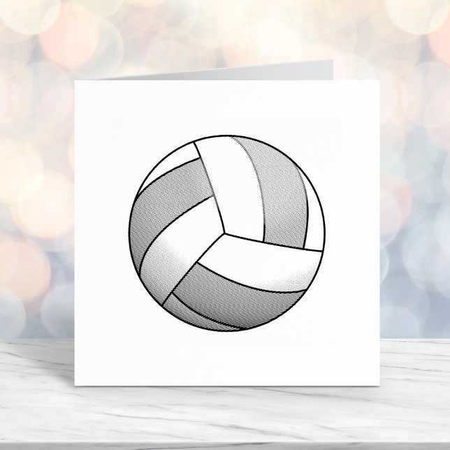 Volleyball Ball Self-inking Stamp (Creator Uploaded)
