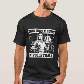 Volleyball Beach - Vball Volleyball Uncle T-Shirt