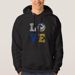 Volleyball Beach Volleyball Indoor Volleyball Midd Hoodie