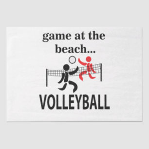Volleyball Beach Volleyball Tissue Paper