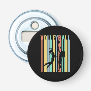 Volleyball Beachvolleyball Retro Bottle Opener