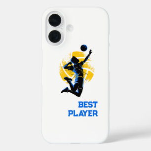 Volleyball Best Player Professional iPhone 16 Case