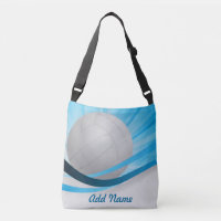 Volleyball blue Customise Personalise