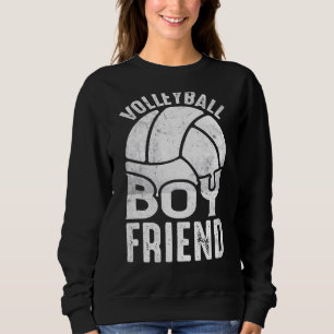 Volleyball Boyfriend Coach Fan Player  1 Sweatshirt