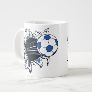 Volleyball Breakout Large Coffee Mug