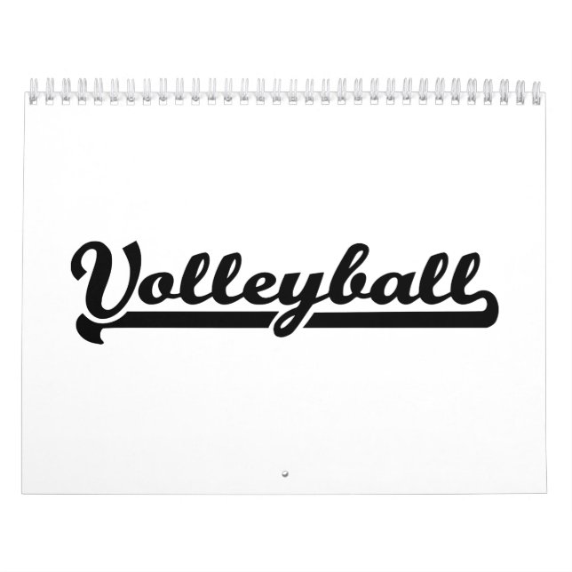 Volleyball Calendar (Cover)