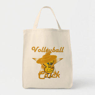 Volleyball Chick #10 Tote Bag