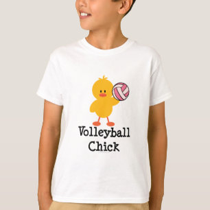 Volleyball Chick Kids Sweatshirt T-Shirt