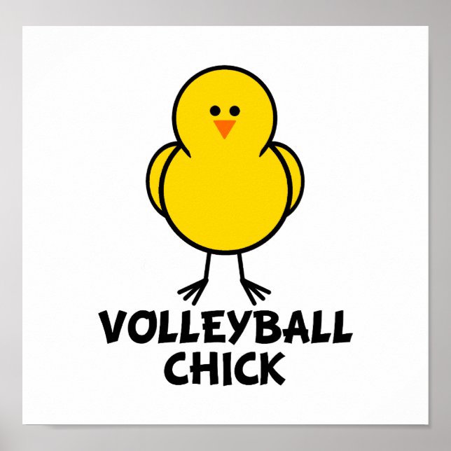 Volleyball Chick Poster (Front)