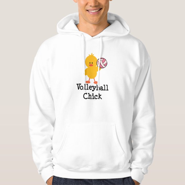 Volleyball Chick Sweatshirt (Front)