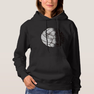 Volleyball christ hoodie