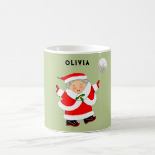 Volleyball Christmas Coffee Mug