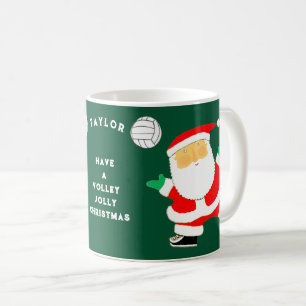 Volleyball Christmas Coffee Mug
