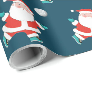 Volleyball Christmas Gift Wrapping Paper