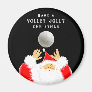 Volleyball Christmas Stocking Stuffer Magnet