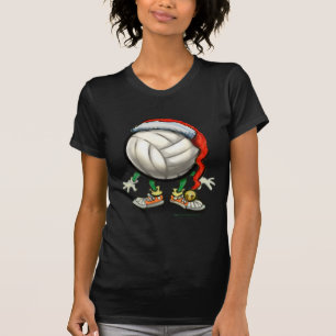 Volleyball Christmas T-Shirt