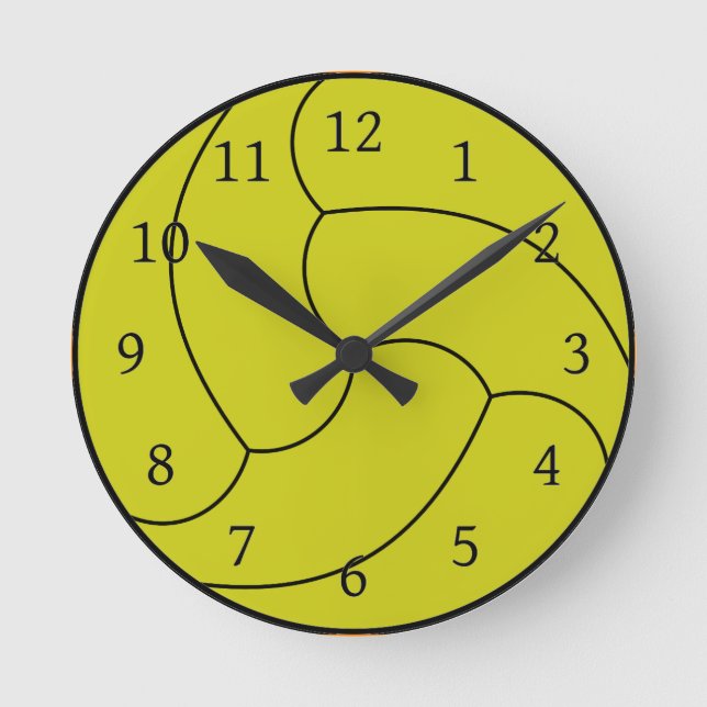 Volleyball Clock (Front)