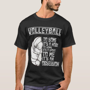 Volleyball  Clothes For Teen Girls Womens Players  T-Shirt