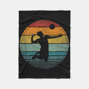 Volleyball Clothing Mens Beach Volleyball  Fleece Blanket