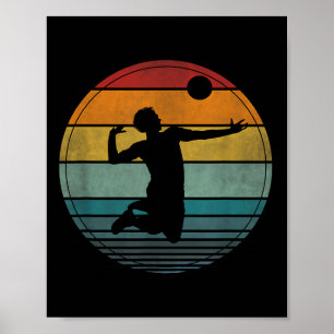 Volleyball Clothing Mens Beach Volleyball  Poster