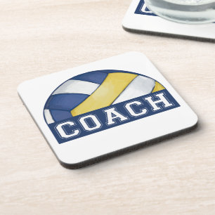 Volleyball Coach Coaster