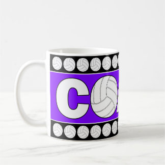 Volleyball Coach Custom Colour Coffee Mug