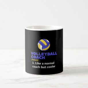 Volleyball Coach Definition Coffee Mug