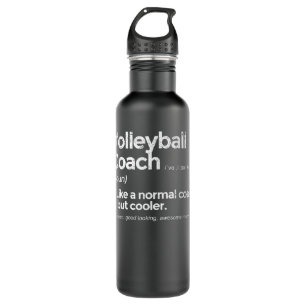 Volleyball Coach Definition Funny Gift  710 Ml Water Bottle