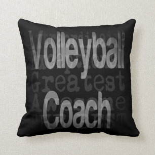 Volleyball Coach Extraordinaire Cushion