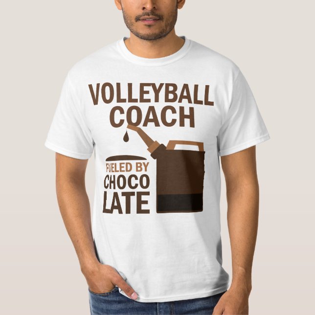 Volleyball Coach (Funny) Gift T-Shirt (Front)
