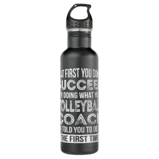 Volleyball Coach Gift  Funny Thank You Gift 710 Ml Water Bottle