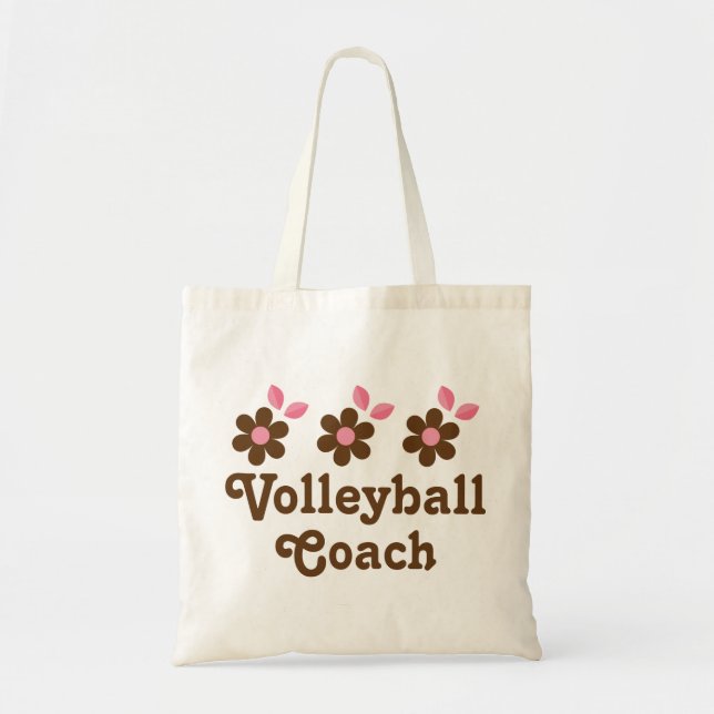 Volleyball Coach Gift (Girls) Tote Bag (Front)