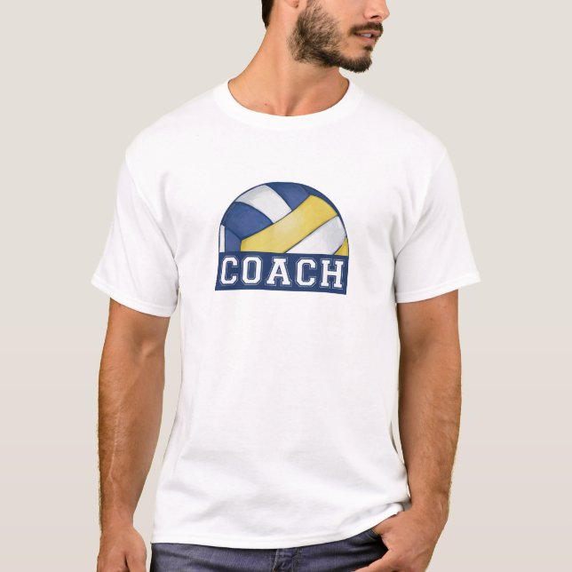 Volleyball Coach T-Shirt (Front)