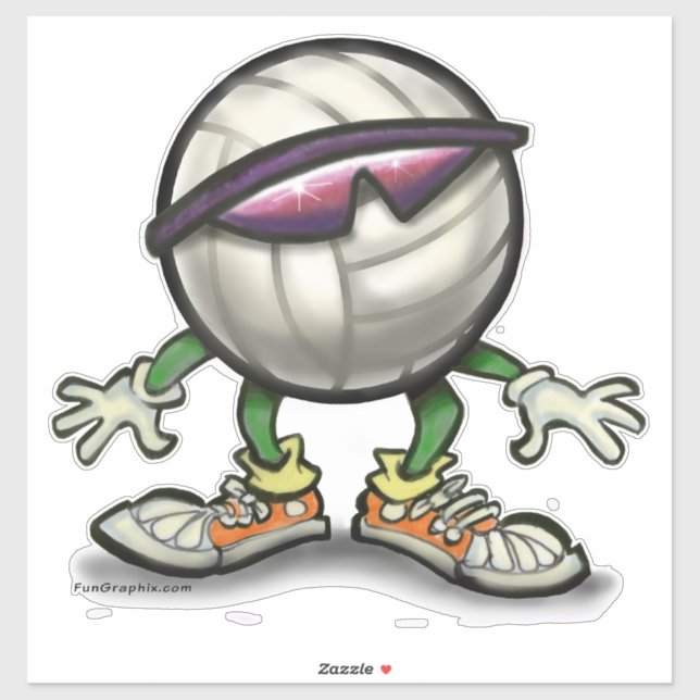 Volleyball Cool (Sheet)