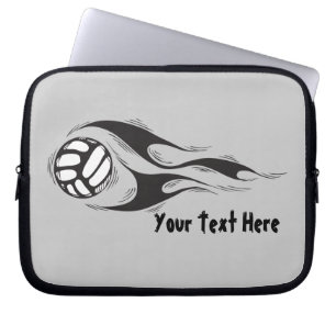Volleyball (customisable) laptop sleeve