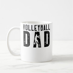 Volleyball Dad For Men Family Matching Funny Volle Coffee Mug