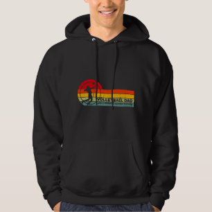 Volleyball Dad Like Normal but Cooler - Funny Voll Hoodie