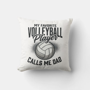 Volleyball Dad My Favourite Player Calls Me Dad De Cushion