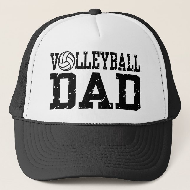 Volleyball Dad Trucker Hat (Front)