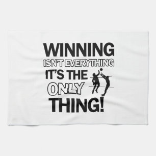 volleyball Designs Tea Towel